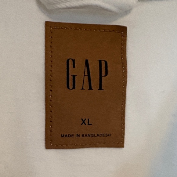 GAP White Denim Jacket - Size XL - Picture 4 of 6